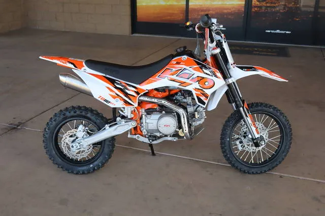 2026 Kayo TD110 EFI — front three-quarter view