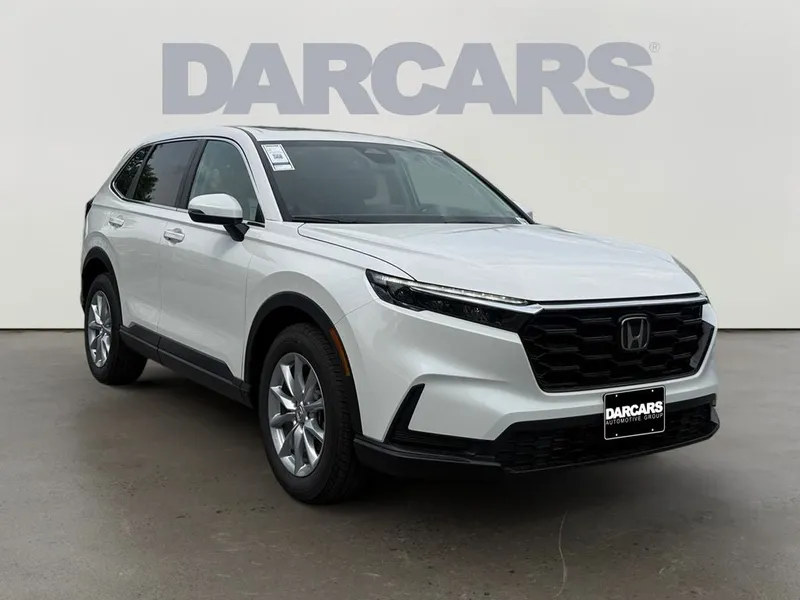 2026 Honda CR-V EX in Platinum White — front three-quarter view