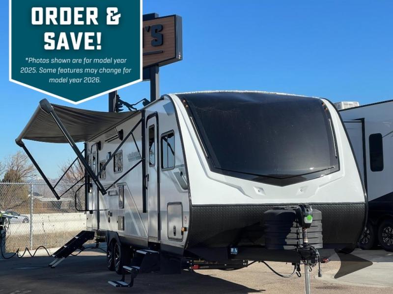 2026 Jayco Jay Feather — front three-quarter view