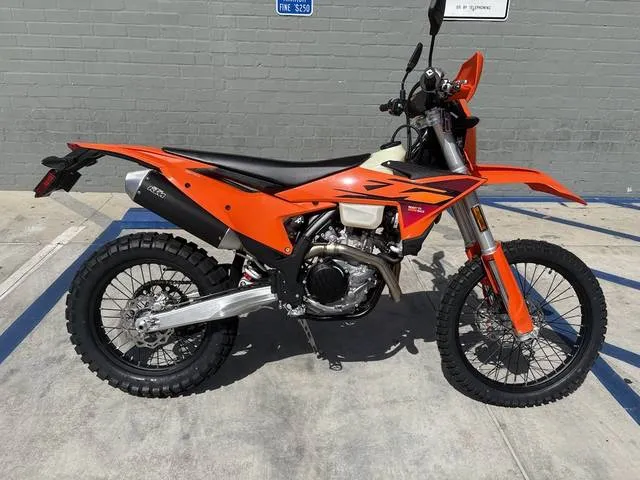 2026 KTM 500 EXC-F — front three-quarter view