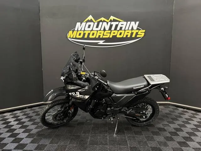 2026 Kawasaki KLR®650 ABS — front three-quarter view