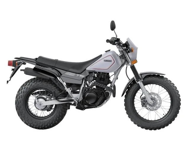 2026 Yamaha TW200 — front three-quarter view