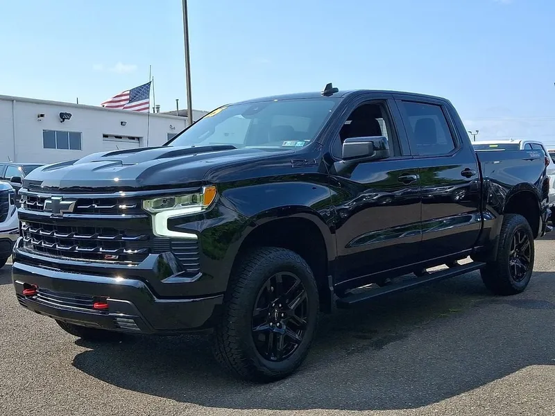 2025 Chevrolet Silverado 1500 — rear three-quarter view