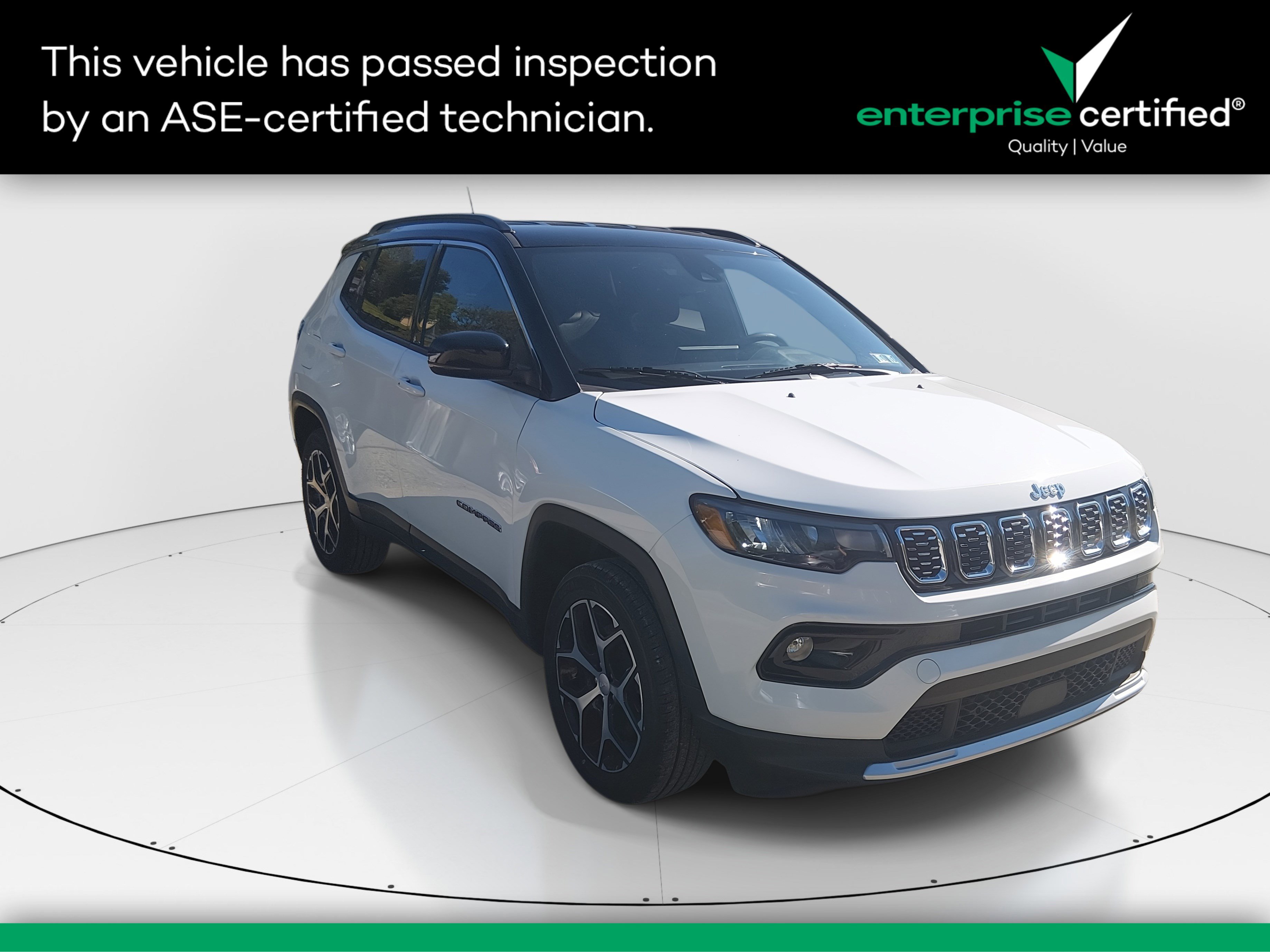 2024 Jeep Compass Limited 4x4 — front three-quarter view