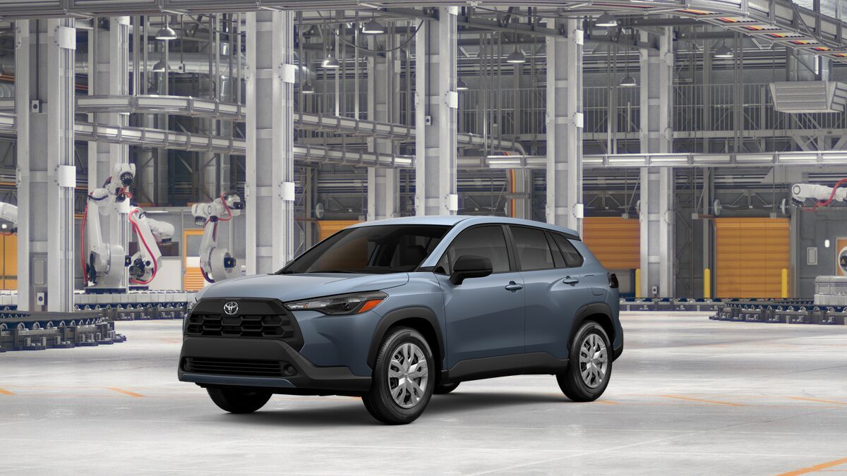 2026 Toyota Corolla Cross L in Celestite — front three-quarter view