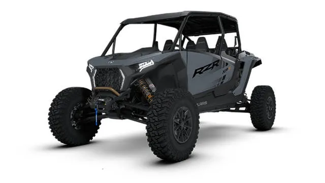 2026 Polaris® RZR XP S 4 1000 EPS Ultimate Stealth Grey — front three-quarter view