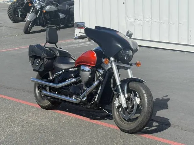 2009 Suzuki VZ800ZK9 — front three-quarter view