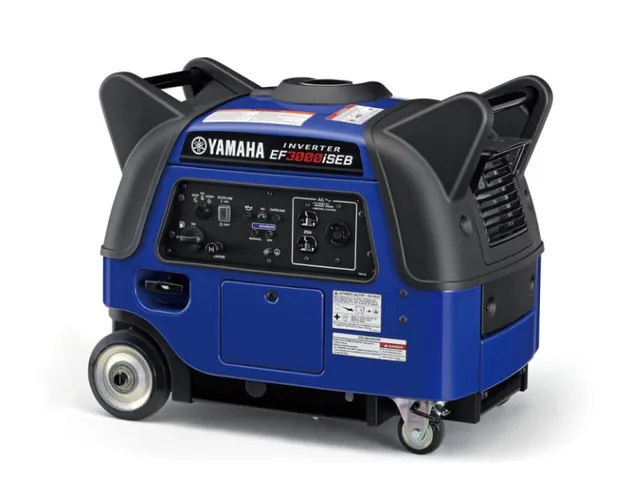 2022 Yamaha Power Generator EF3000iSEB — front three-quarter view