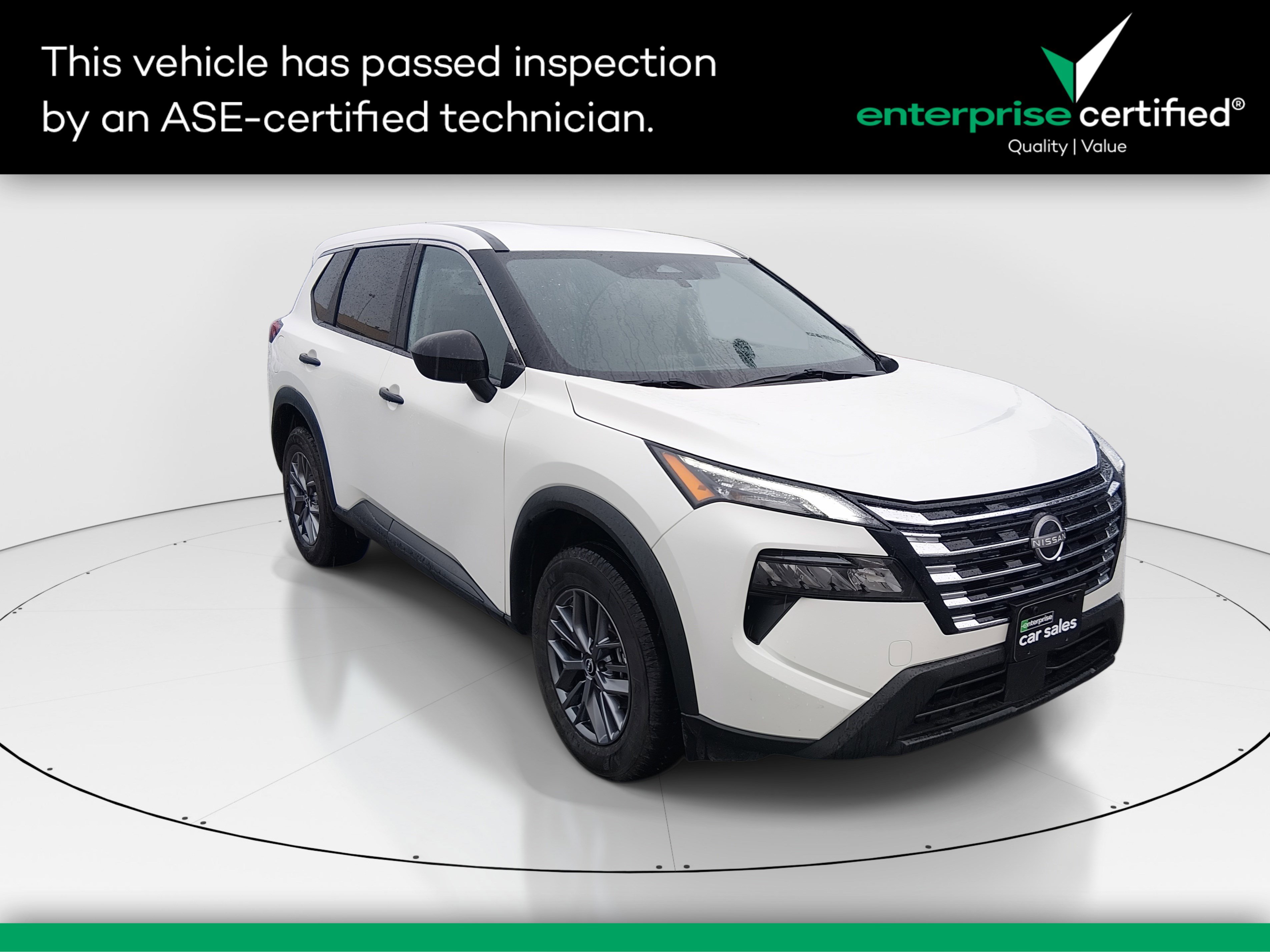 2024 Nissan Rogue AWD S — front three-quarter view