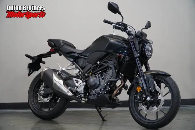 2025 Honda® CB300R — front three-quarter view