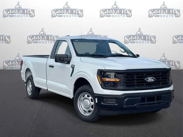 2026 Ford F-150 XL in White — front three-quarter view
