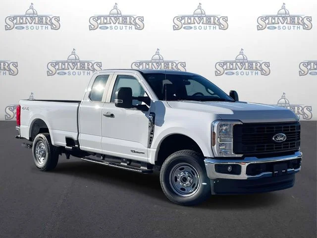 2026 Ford F-350SD XL in White — front three-quarter view
