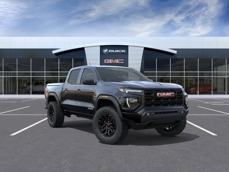 2026 GMC Canyon Elevation in Onyx Black — front three-quarter view