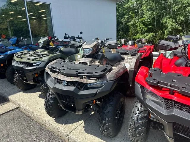 2026 Suzuki KINGQUAD 500 PS — front three-quarter view