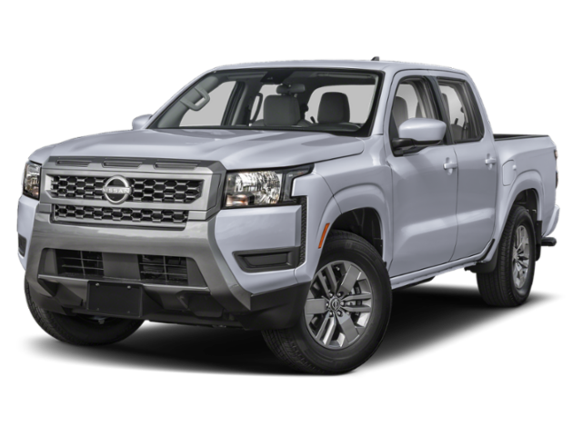 2026 Nissan Frontier SV in Gray — front three-quarter view