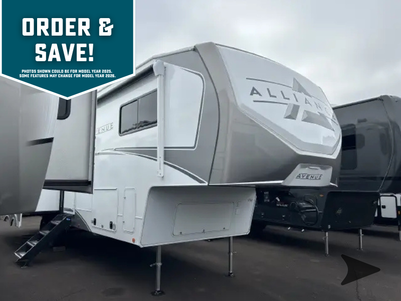 2026 Alliance RV Avenue — front three-quarter view