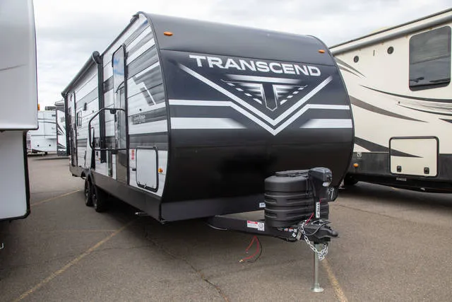 2026 Grand Design Transcend 245RLT — front three-quarter view