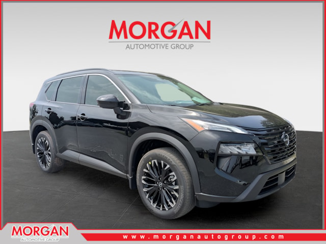 2026 Nissan Rogue Dark Armor in Black — front three-quarter view