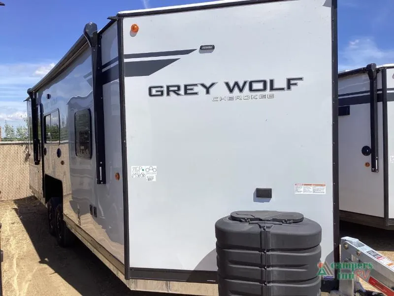 2027 Forest River RV Cherokee Grey Wolf — front three-quarter view