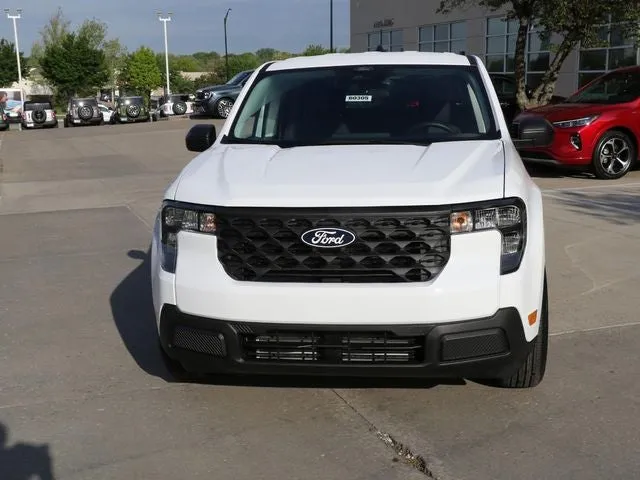 2026 Ford Maverick XL in Oxford White — front three-quarter view