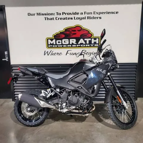 2026 Kawasaki KLE®500 ABS — front three-quarter view