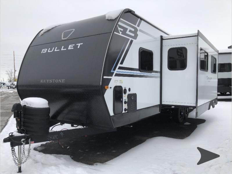 2026 Keystone RV Bullet Classic — front three-quarter view