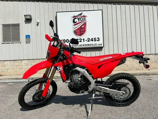 2026 Honda® CRF450RL — front three-quarter view