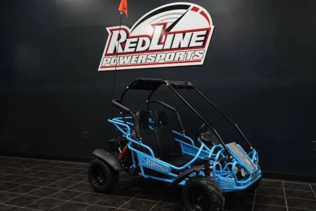 2026 HammerHead Mudhead 208R-Blue — front three-quarter view