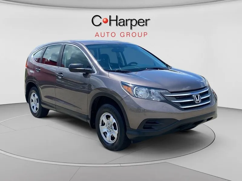 2014 Honda CR-V LX in Brown — front three-quarter view