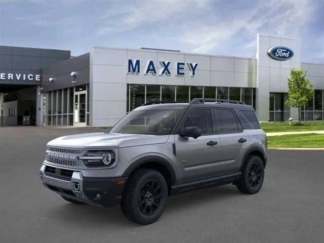 2026 Ford Bronco Sport Badlands® in Carbonized Gray Metallic — front three-quarter view