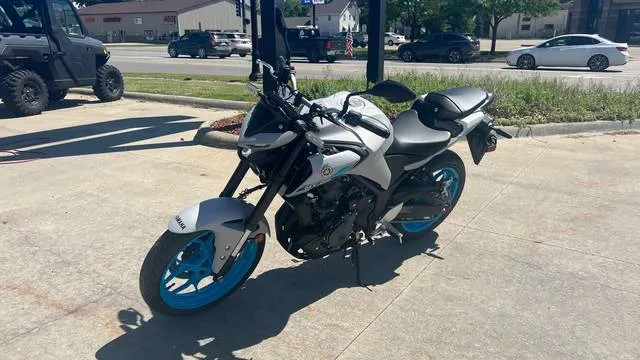 2026 Yamaha MT-03 — front three-quarter view