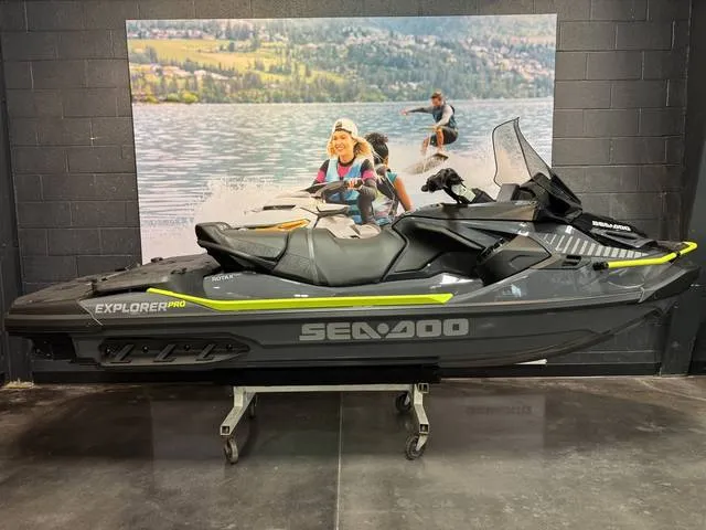 2026 Sea-Doo Explorer Pro® 230 — front three-quarter view