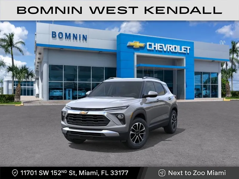 2026 Chevrolet Trailblazer LT in Sterling Gray Metallic — front three-quarter view