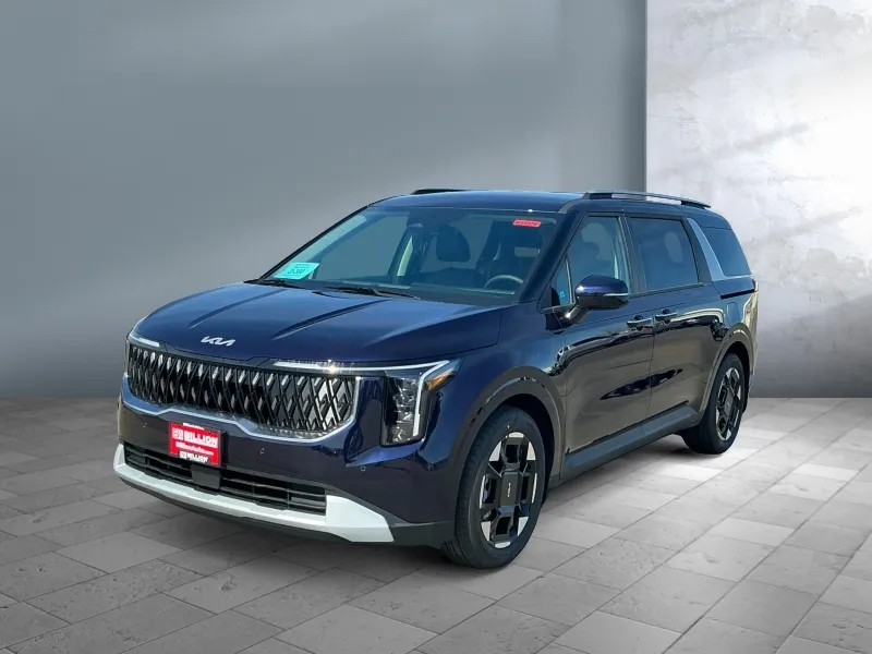 2026 Kia Carnival — front three-quarter view