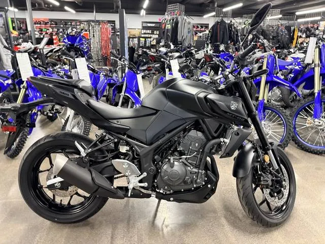2026 Yamaha MT-03 — front three-quarter view