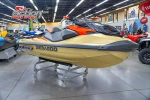 2025 Sea-Doo RXP-X™ 325 iBR Metallic Tan / Lava Red Premium