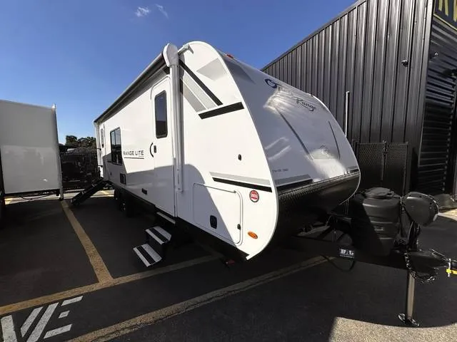2026 Highland Ridge RV 230MKD RANGE LITE TT — front three-quarter view