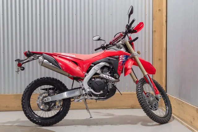 2026 Honda® CRF450RL — front three-quarter view