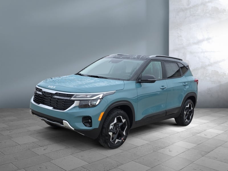 2026 Kia Seltos — front three-quarter view