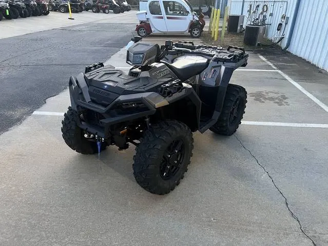 2026 Polaris® Sportsman 850 EPS Trail Nara Bronze — front three-quarter view