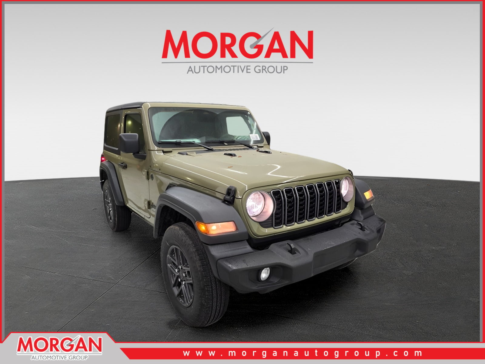 2026 Jeep Wrangler Sport S in 41 — front three-quarter view