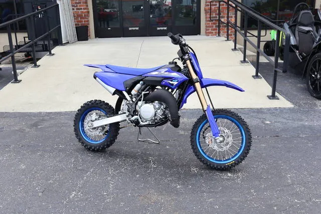 2026 Yamaha YZ65 — front three-quarter view