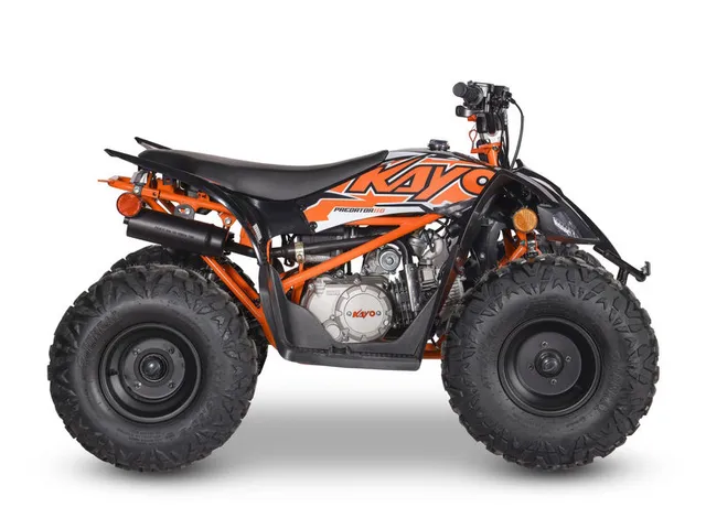 2026 Kayo Predator 110 — front three-quarter view