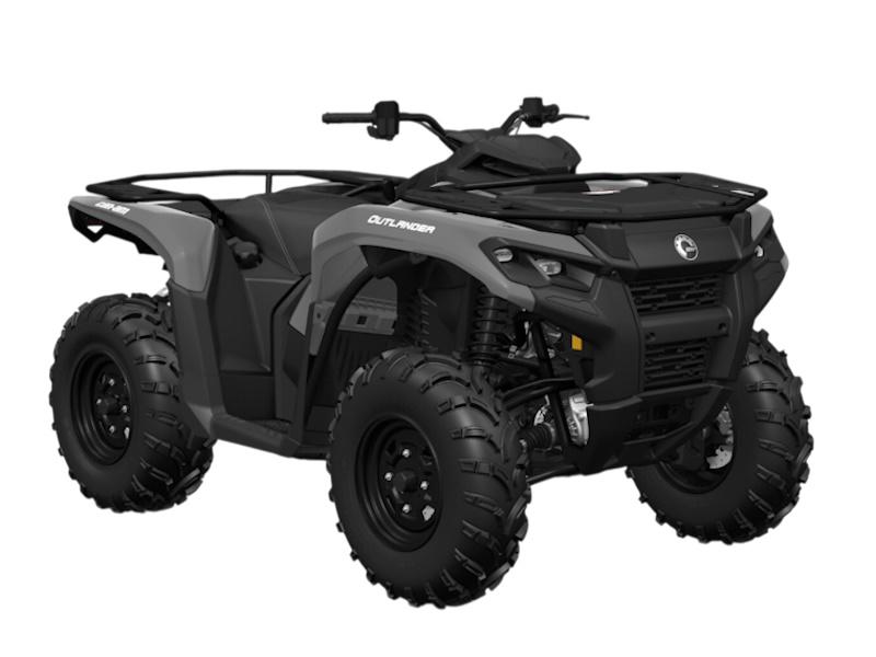 2026 Can-Am Outlander DPS 500 — front three-quarter view