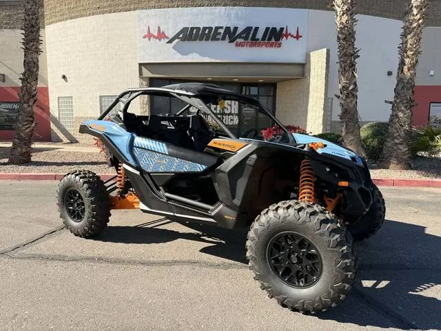 2026 Can-Am® Maverick X3 RS Turbo — front three-quarter view
