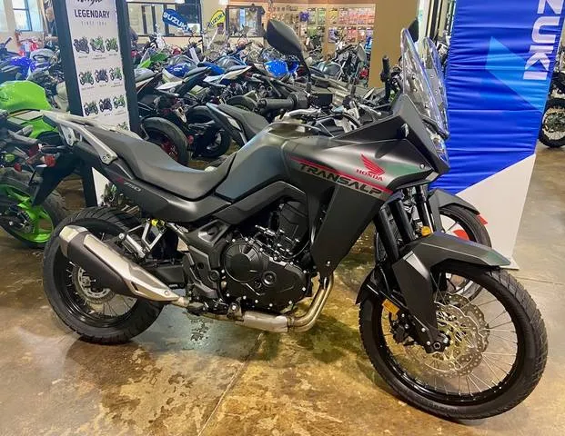 2024 Honda® Transalp — front three-quarter view