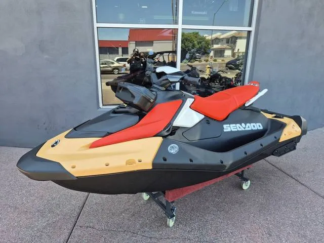 2026 Sea-Doo Spark™ for 2 Rotax® 900 ACE™- 90 CONV with IBR and Audio — front three-quarter view