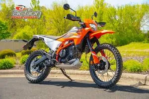 2026 KTM 390 Enduro R — front three-quarter view