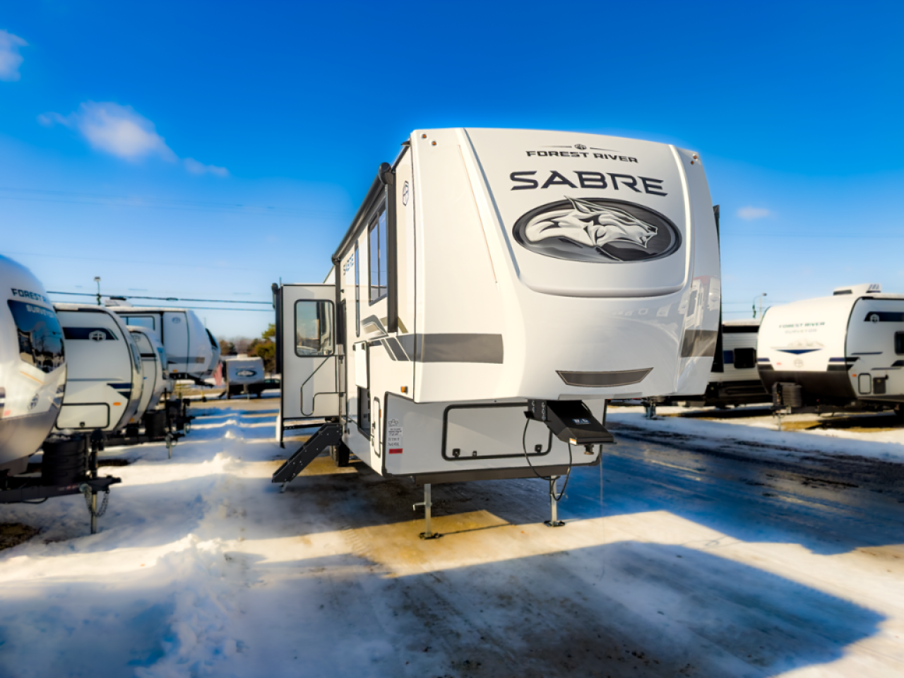 2026 Forest River Cherokee Sabre — front three-quarter view