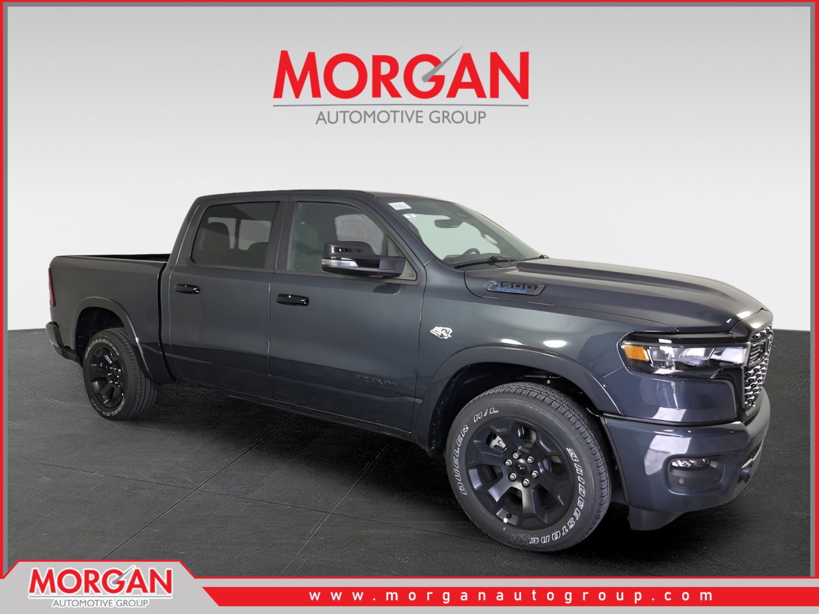 2026 Ram 1500 Big Horn/Lone Star in Blue — front three-quarter view